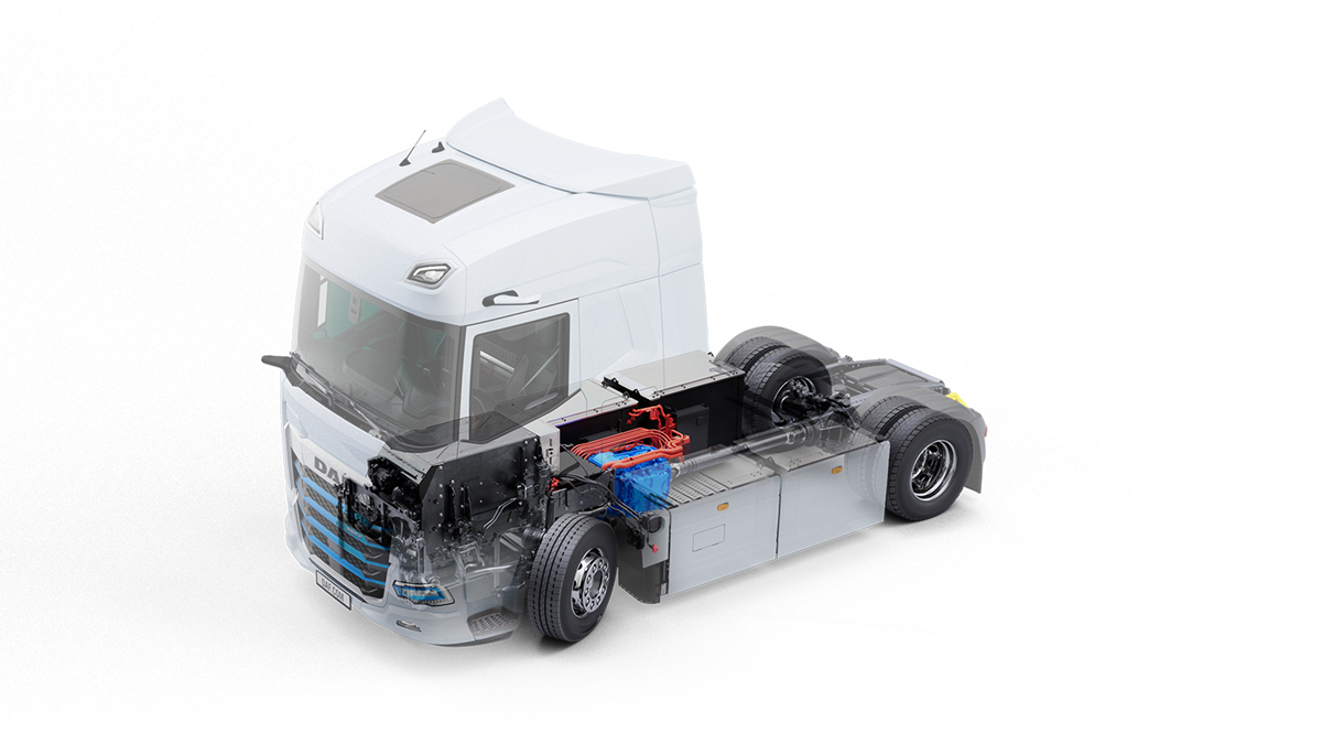 DAF XF Electric ghostview