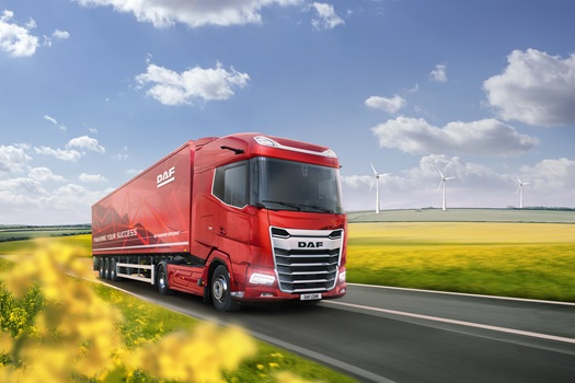 DAF and B100 biodiesel